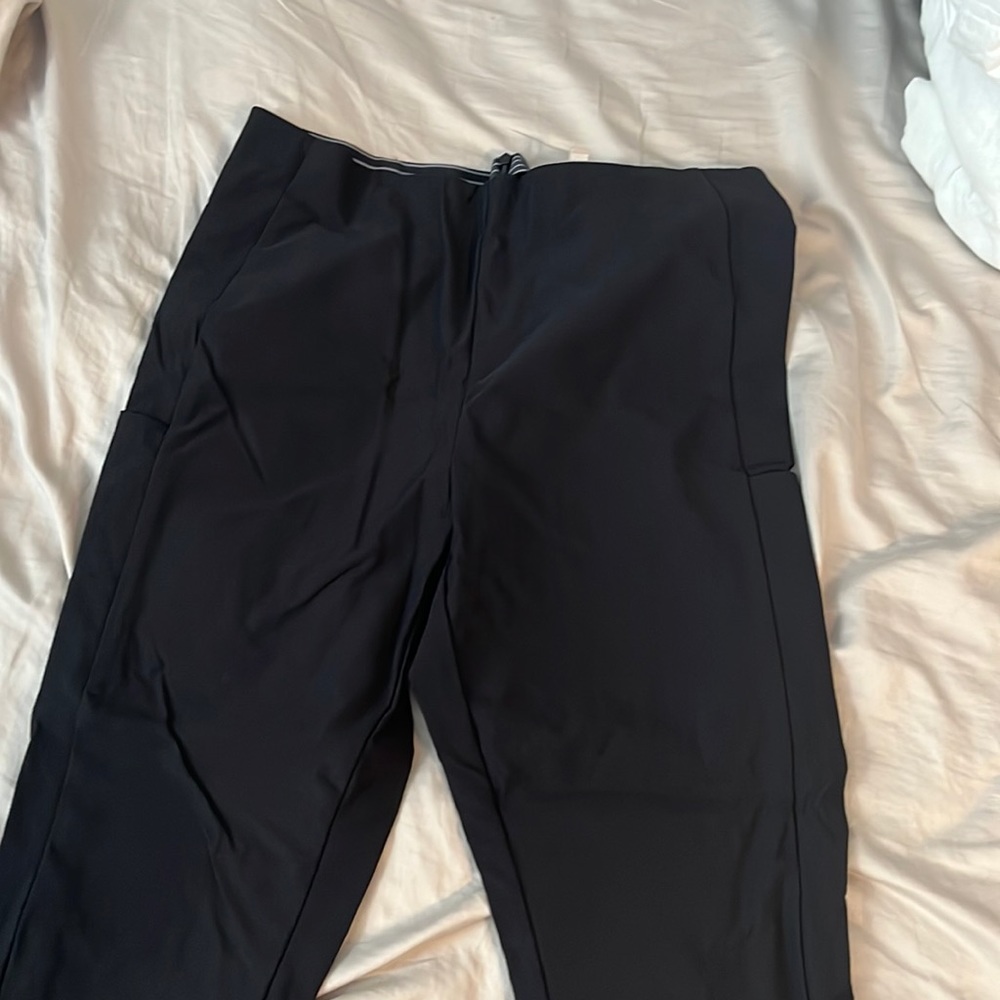 Athleta work pants in black